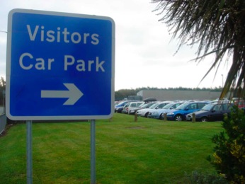 visitors car park